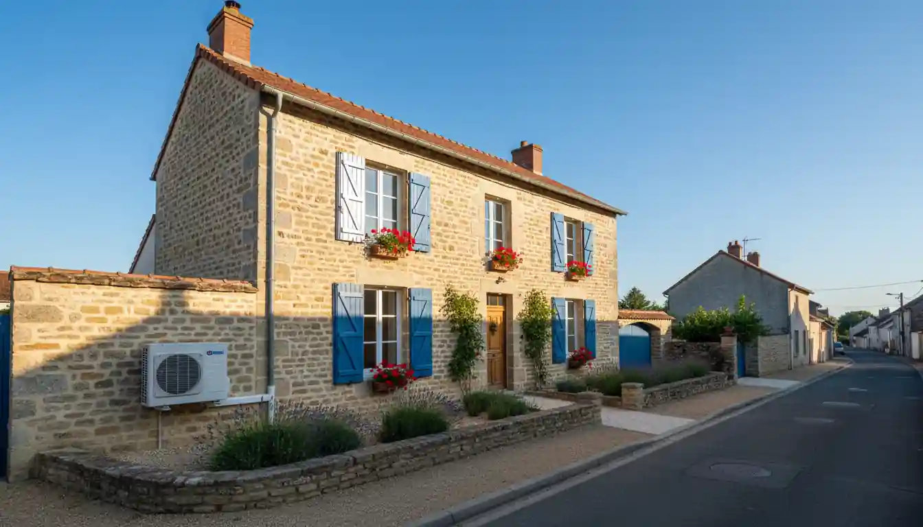 Installation pompe à chaleur à Champagné