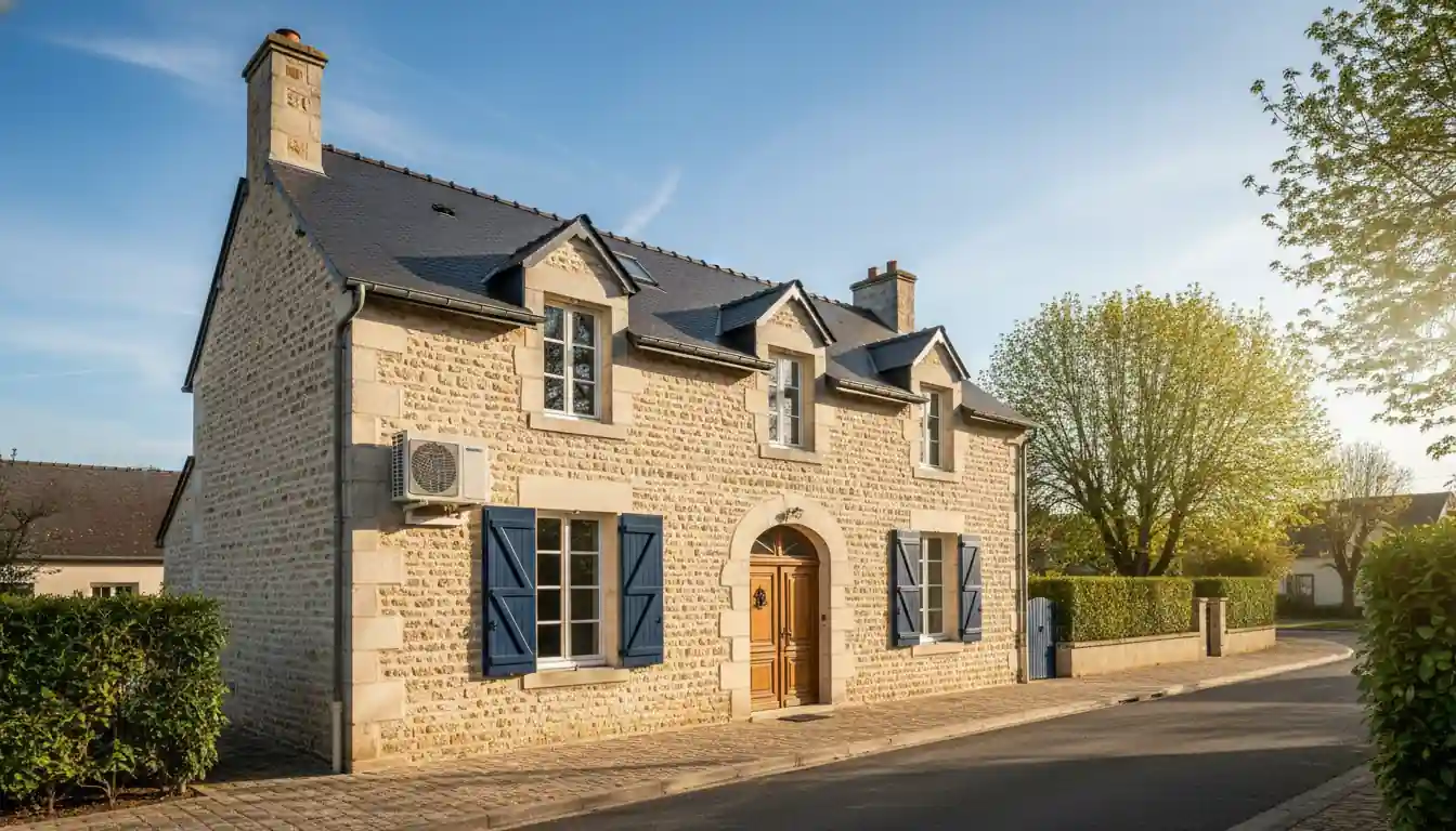 Installation pompe à chaleur à Changé