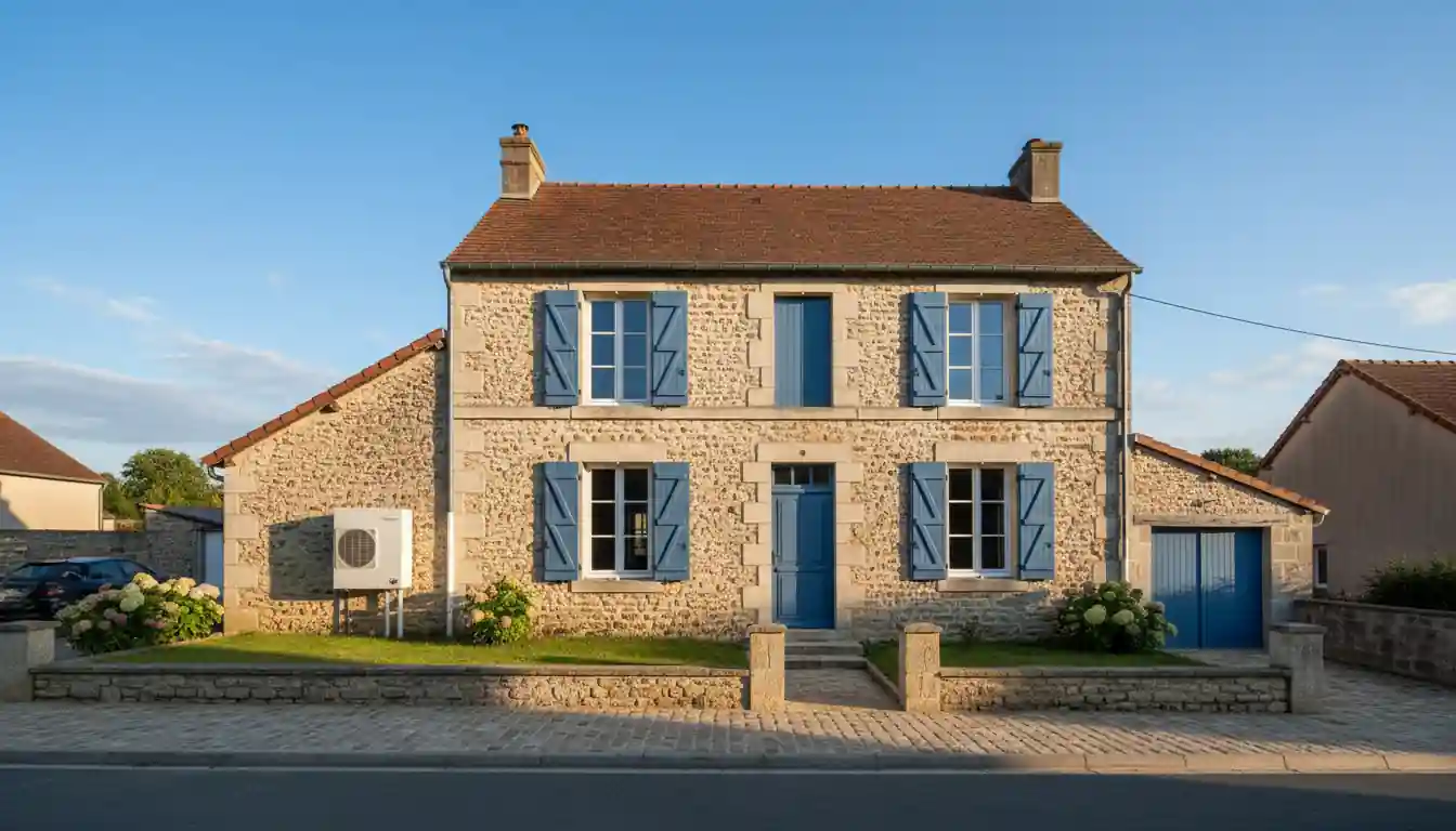 Installation pompe à chaleur à La Milesse