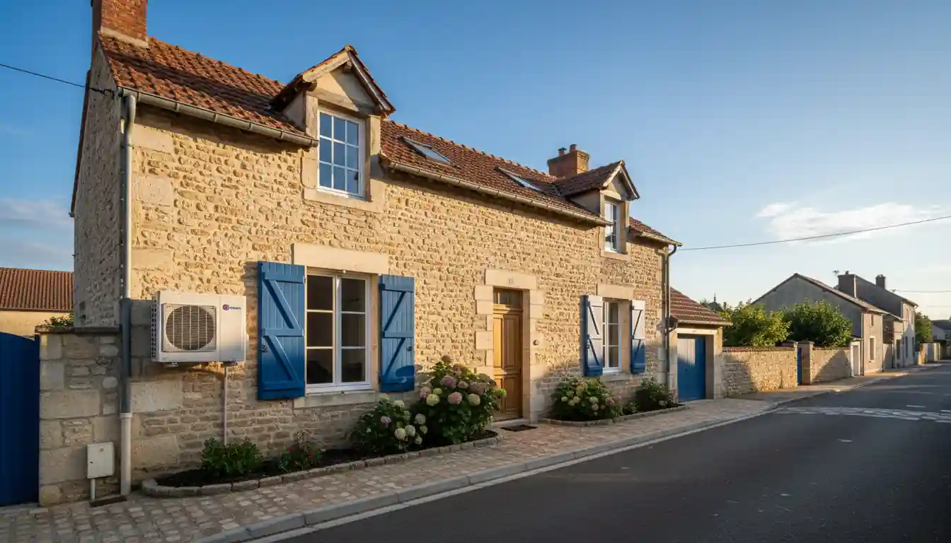 Installation pompe à chaleur à Moncé-en-Belin