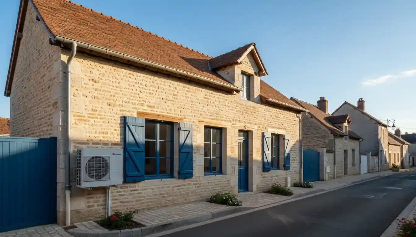 Installation pompe à chaleur à Montval-sur-Loir