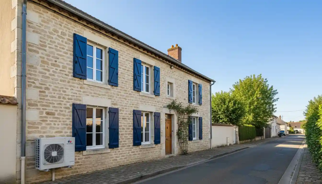 Installation pompe à chaleur à Ruaudin