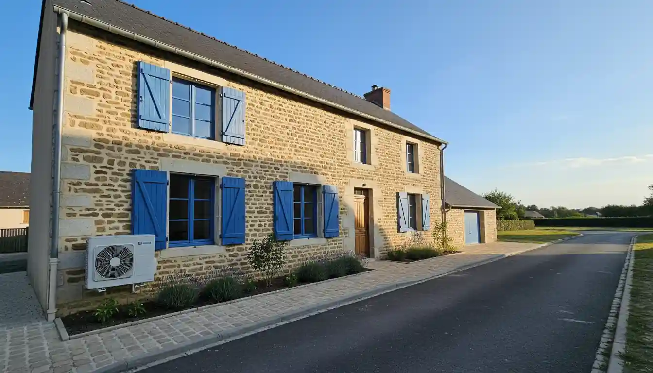 Installation pompe à chaleur à Spay