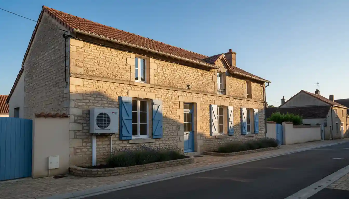 Installation pompe à chaleur à Teloché