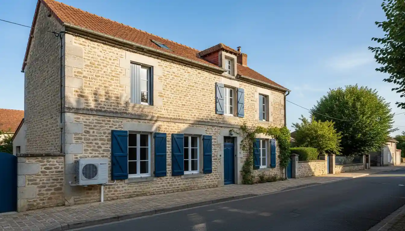 Installation pompe à chaleur à Vibraye