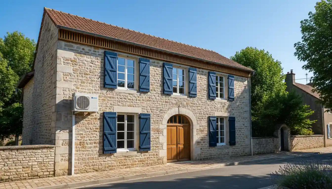 Installation pompe à chaleur à Yvré-l'Évêque